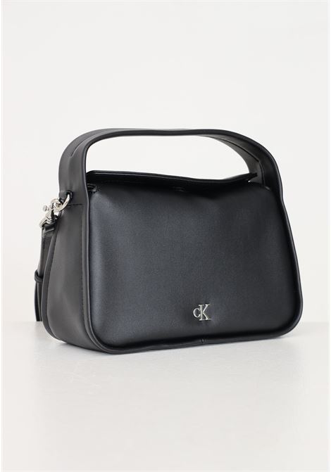 METAL MONO MINI BLOCK20 W black shoulder bag for women CALVIN KLEIN | K60K612246BEH